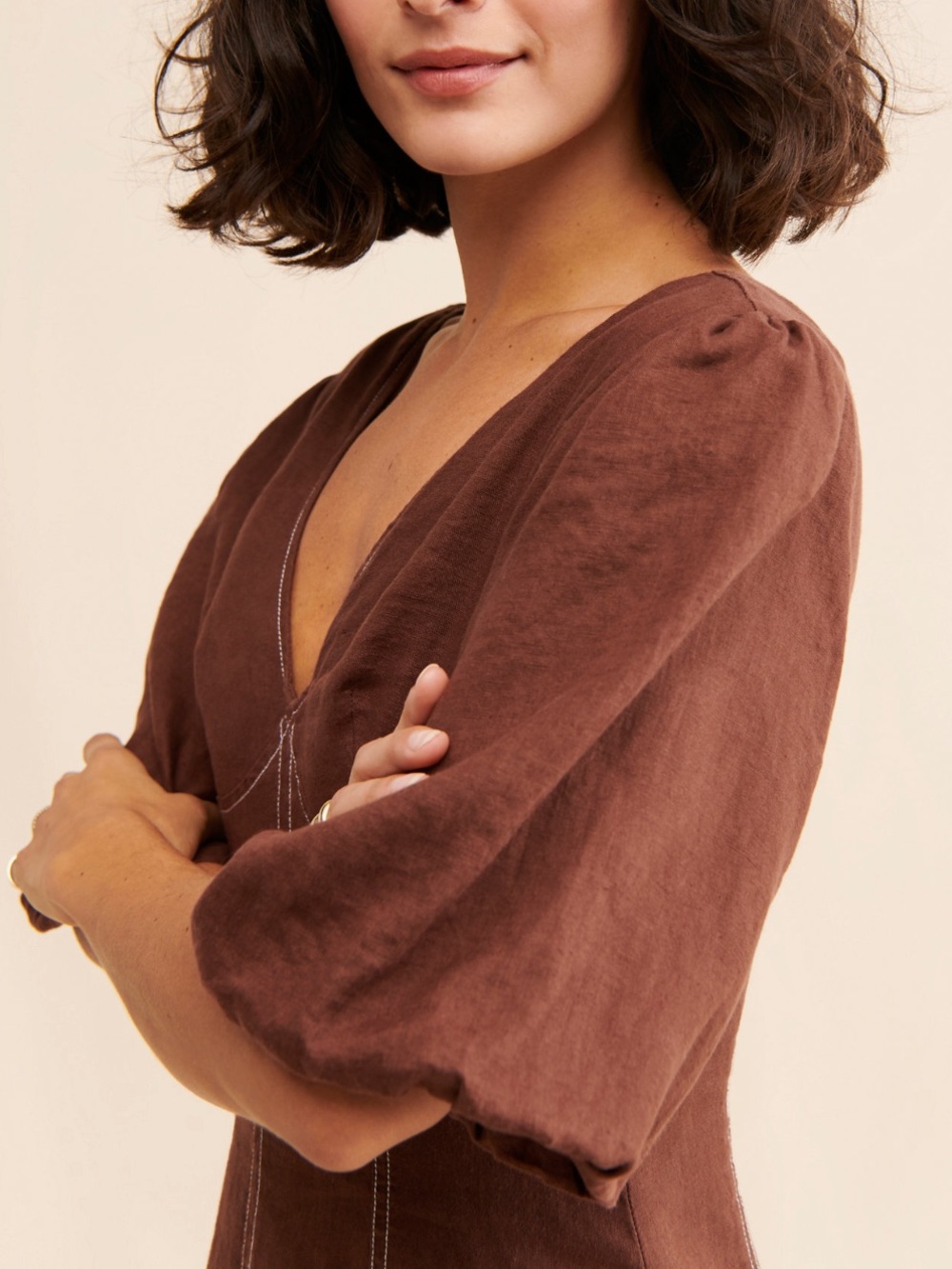 Mari Linen Dress by Sancia - Picture 4 of 5